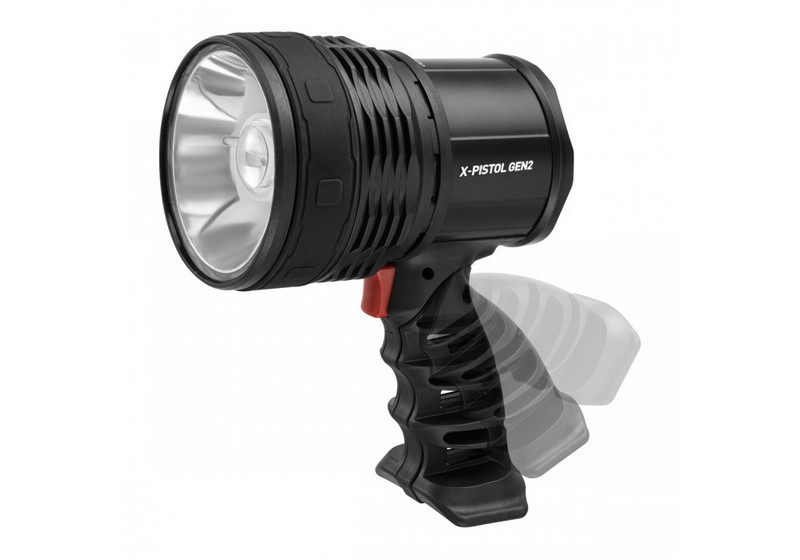 Latarka szperacz x-pistol GEN2, 1500LM, 5400MAH, SET