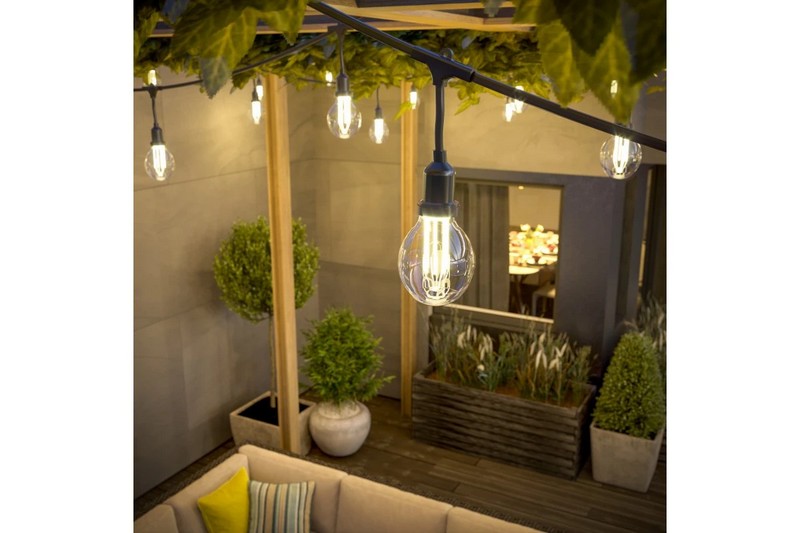 Żarówka LED filament A60 4000K E27 8W AC220-240V