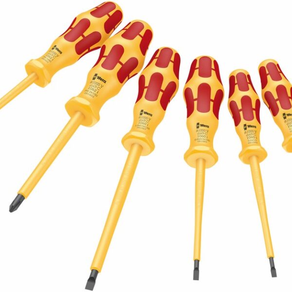 Zestaw wkrętaków kraftform VDE 1060 I/1062 I/6, 6 część