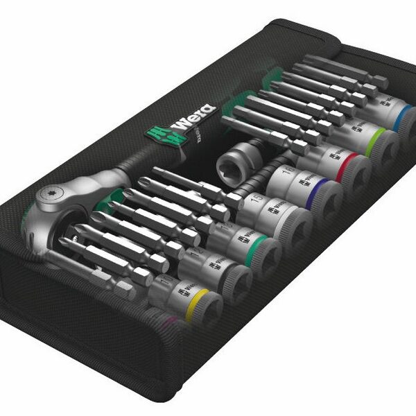 Zestaw kluczy nasadowych 3/8'' zylkop, 29 CZ.