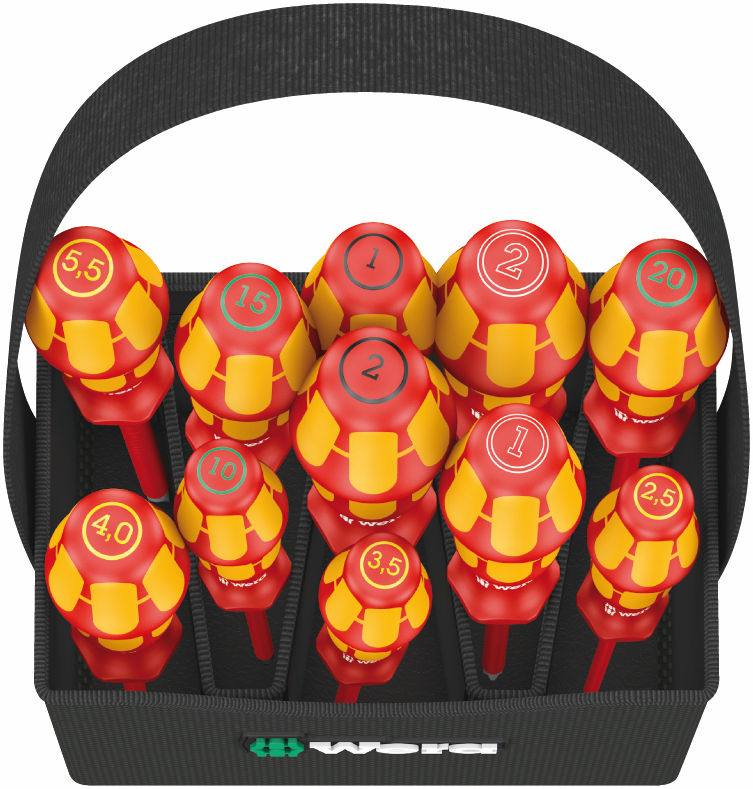 Zestaw wkrętaków kraftform 2GO 100 11SZTUK