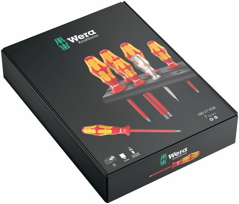 Zestaw wkrętaków kraftform seria 100+PRÓBNIK napięcia+wiesz.
