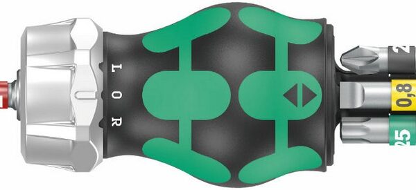 Wkrętak kraftform kompakt stubby magazin RA 2,  z 6 bitami
