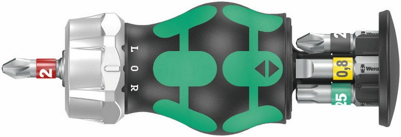 Wkrętak kraftform kompakt stubby magazin RA 2, z 6 bitami
