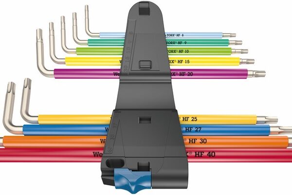 Zestaw kluczy trzpieniowych torx 3967/9 TX SXL multicolour