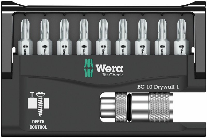 Zestaw bitów bit-check 10 drywall 1 10 część