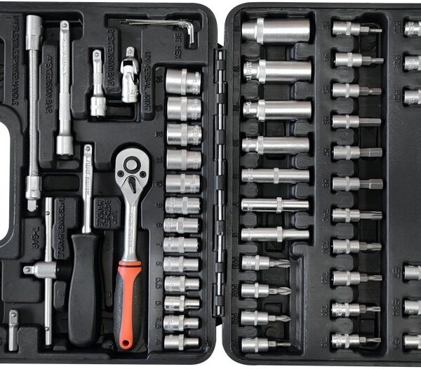 Zestaw narzedziowy 1/4'' 52 sztuki