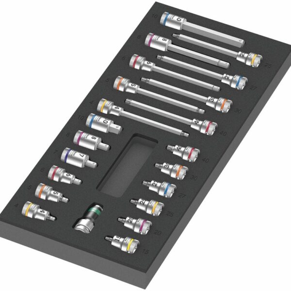 Wkładka piankowa zyklop 3/8''B, SET 1, 22CZ.