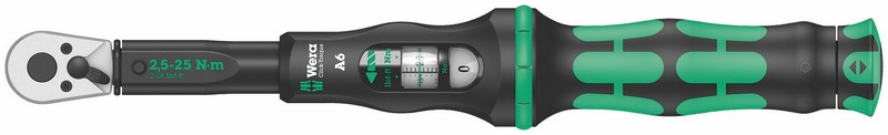 Klucz dynamometryczny click-torque A6 1/4'' 2.5-25 NM