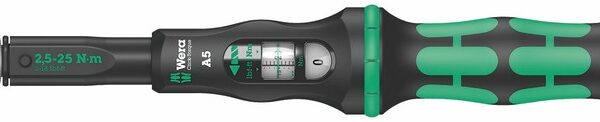 Klucz dynamometryczny click-torque A5 1/4'' 2.5-25 NM