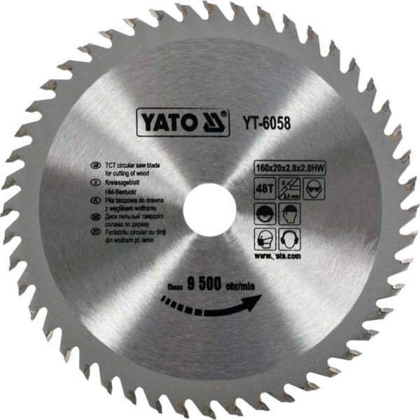 Tarcza widiowa 160*48T*20mm