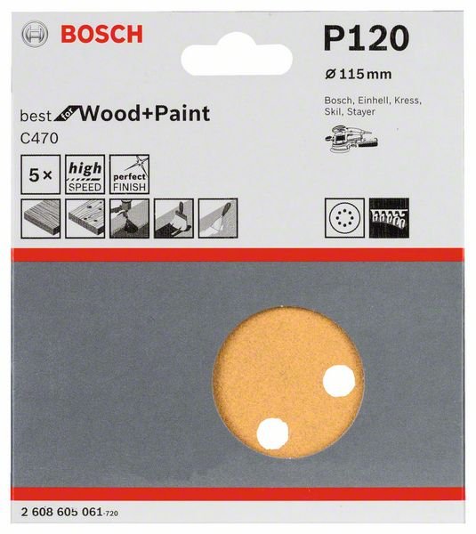 Krążek ścierny RW D115 G120 5PC.
