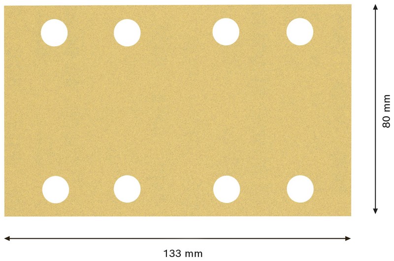 Arkusze ścierne expert EXC470 80*133mm P120 10PC