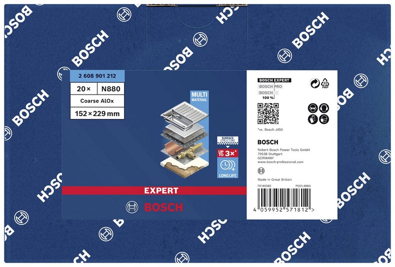 Arkusz z włókniny expert N880 152*229mm zgra