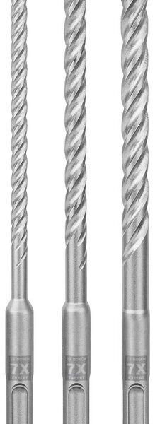 Zestaw wierteł sds-plus 7X. expert SET 3PC