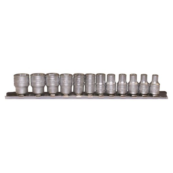 Zestaw nasadek z chwytem kwadratowym  1/4'' M1412, 12EL.