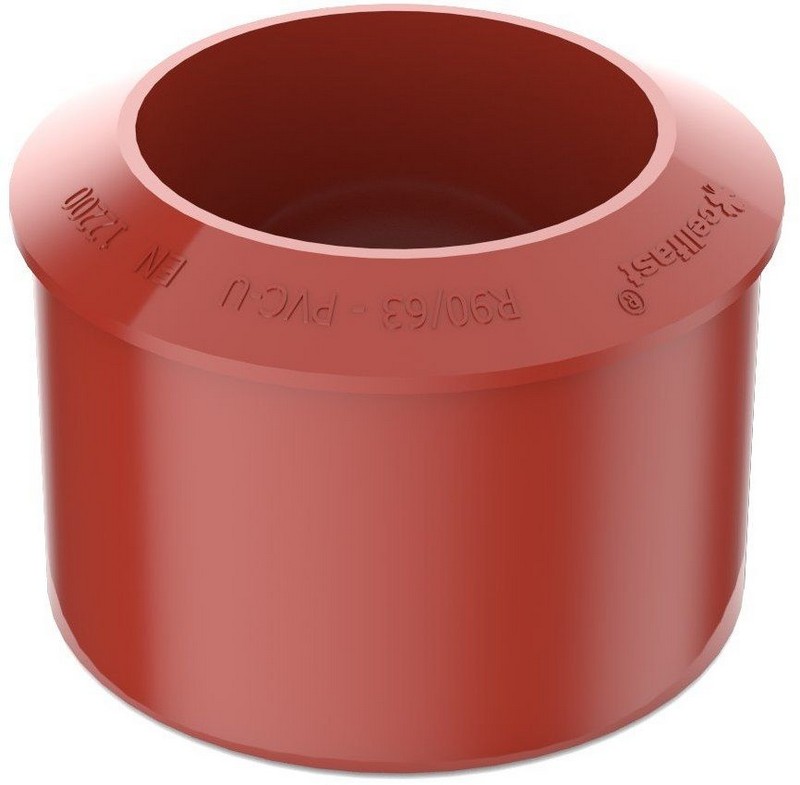 Redukcja 90/63 mm czerwona Bryza