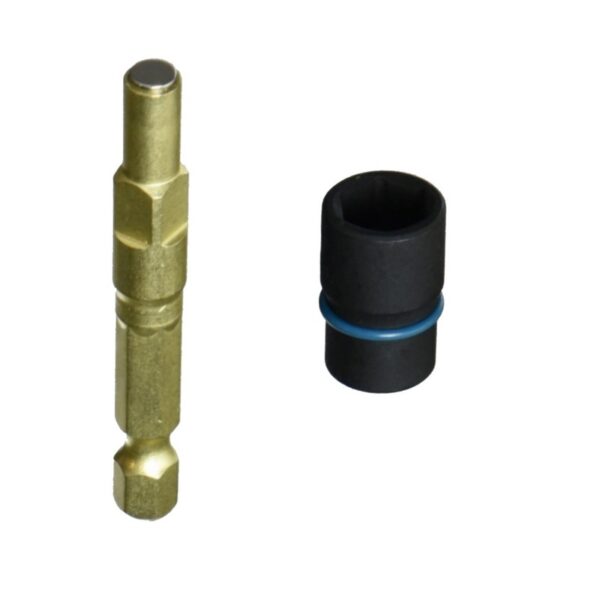 Nasadka 10mm z wymiennym uchwytem 1/4' HEX