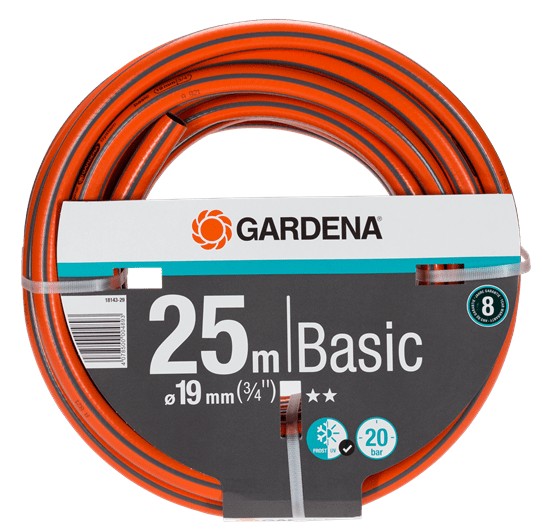 Wąż ogrodowy basic 3/4', 25 M