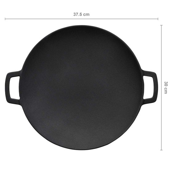 Talerz żeliwny grill chef