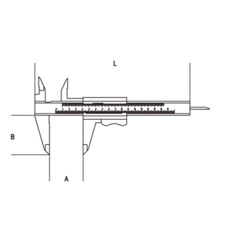 Suwmiarka z odczytem cyfrowym 0-150mm