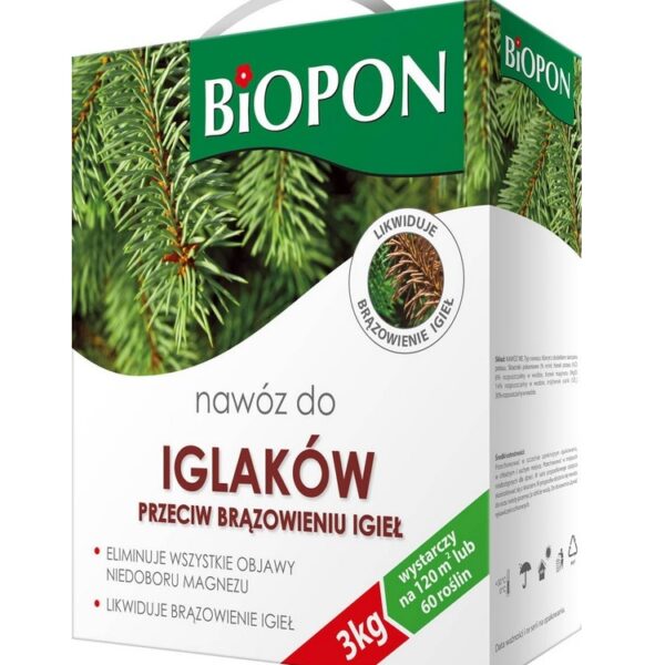 Nawóz - do - iglaków.. przeciw brązowieniu igieł 3 kg