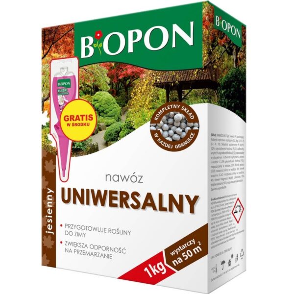 Nawóz - jesienny. uniwersalny granulat karton 1 kg