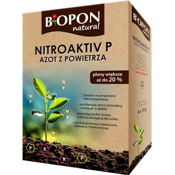 Natural nitroaktiv P azot z powietrza 40g bopon