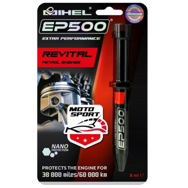 Mihel dodatek do oleju z silnikiem benzyn. EP500 sport PEM