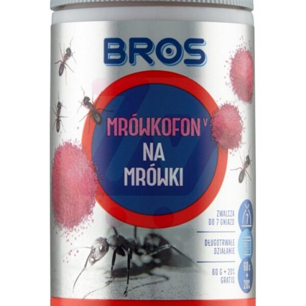 Środek na mrówki - mrówkofon 60g + 20% gratis.