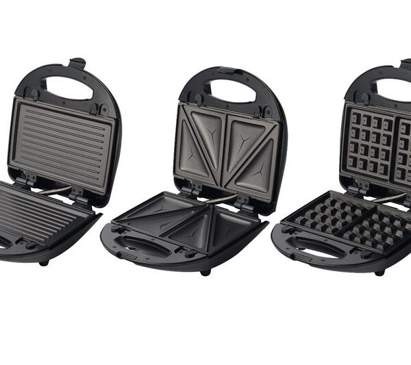 Opiekacz do kanapek 3W1 750W, SMS611
