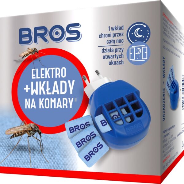 Elektrofumigator +10 wkładów na komary