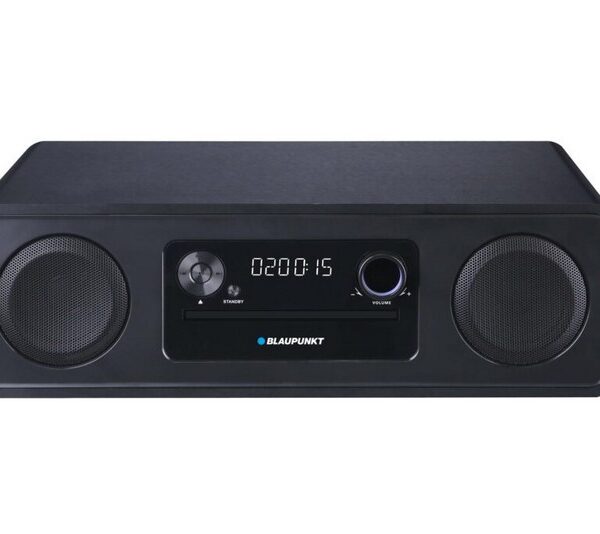 Mikrowieża z bluetooth, odtwarzaczem cd/usb i radiem FM