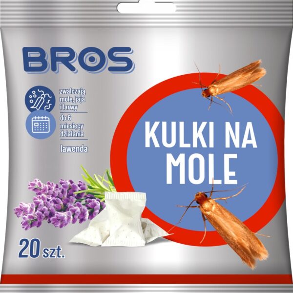 Kulki na mole lawendowe 120g