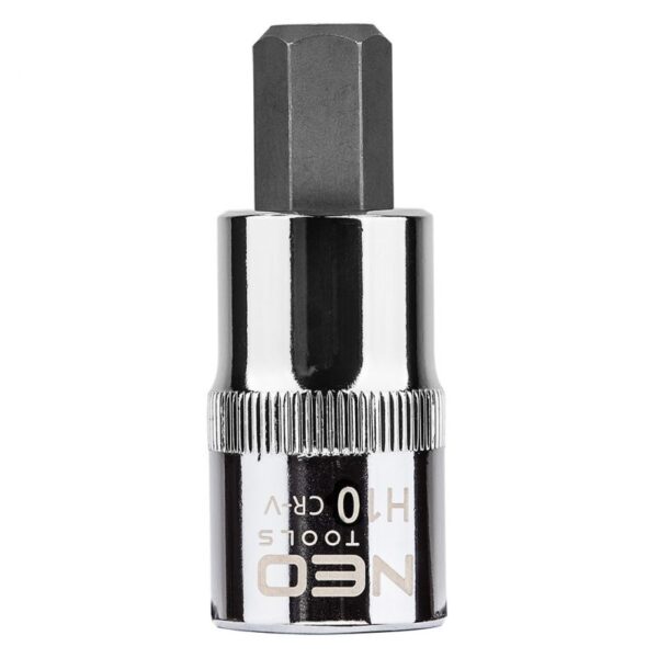 Końcówka sześciokątna na nasadce 1/2'' H10*55mm