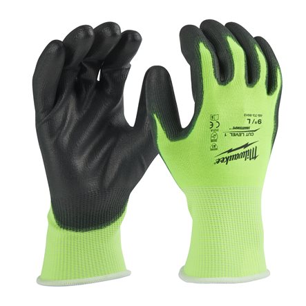 Rękawice antyprzecięciowe hi-vis-a rozm L/9