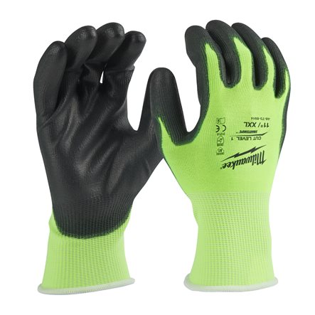 Rękawice antyprzecięciowe hi-vis-a rozm XXL/11