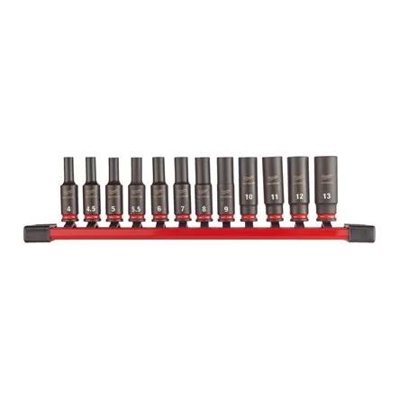 Zestaw nasadek udarowych shockwave 1/4'' 12 EL.