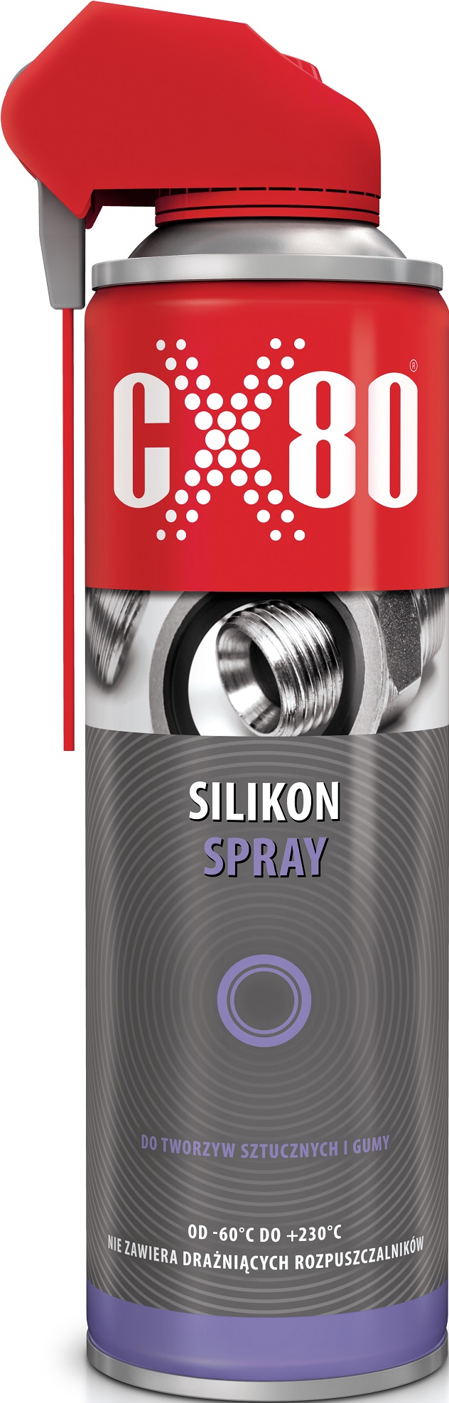 Suchy smar teflonowy DUO spray 500 ml