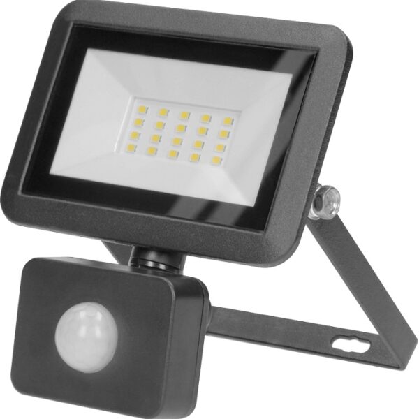 Naświetlacz LED z PIR 20W 1600LM IP44 4000K