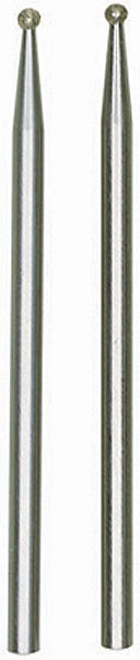 Końcówka szlifierska kula 1.0mm diamentowa 2 szt.
