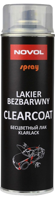 Spray clearcoat lakier bezbarwny 500 ml