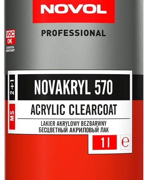 Lakier bezbarwny novakryl 570 2:1 1L