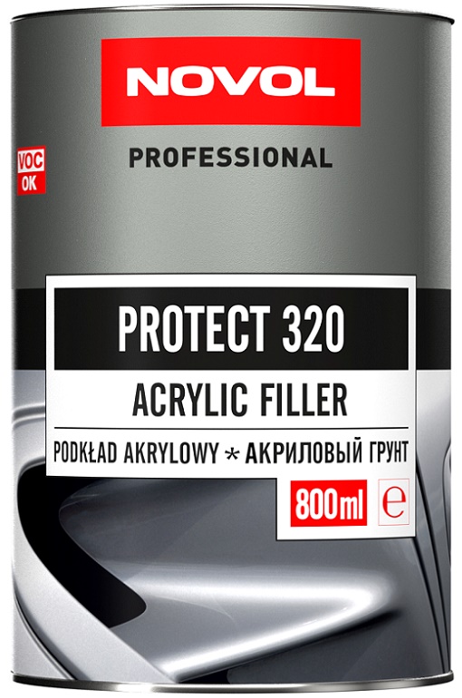 Podkład protect 320 4:1 0.8L czarny
