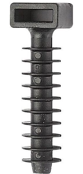 Kołek montażowy czarny do opasek F=8mm BMKN5458E 1SZTUKA