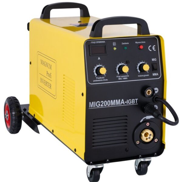 Półautomat spawalniczy Magnum MIG 200 MMA KN igbt