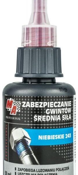 Środek do zabezpieczenia gwint.niebieski 50ml