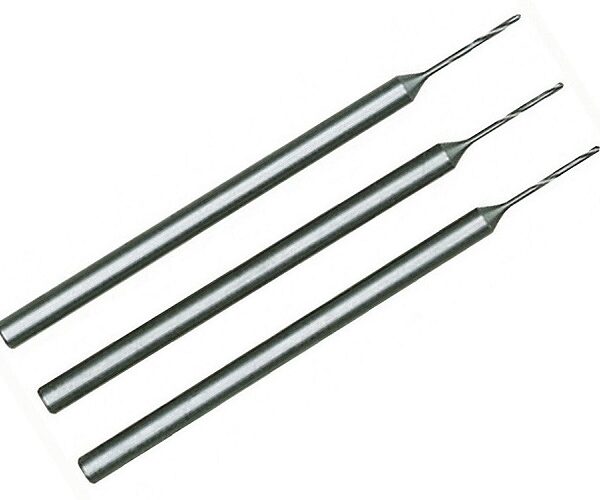 Wiertła ze stali wolframowo-wanadowej 0.5mm, 3szt.