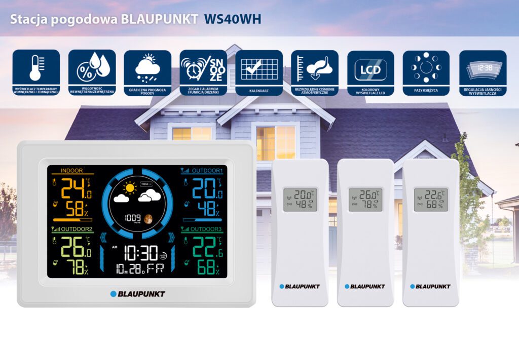 Stacja pogodowa WS40WH