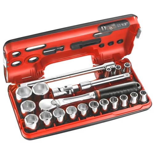 Zestaw nasadek 3/8'' 8-32mm, 6-KĄTNE, kaseta